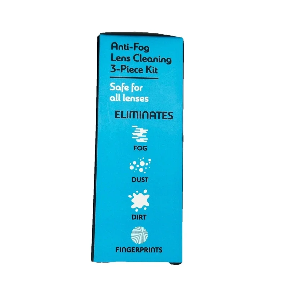 MagicFiber Anti-Fog Lens Cleaning 3-Piece Kit Spray and 2 Microfiber Cloths NEW